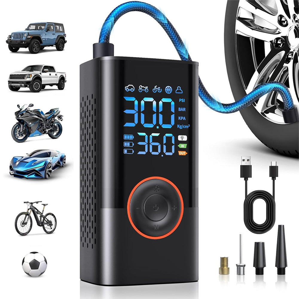 Inflador Portátil Recargable para Coche 150 PSI
