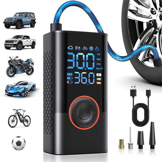 Inflador Portátil Recargable para Coche 150 PSI