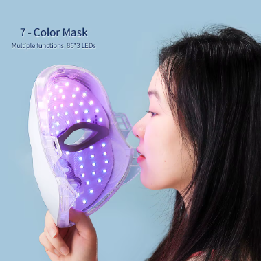 Máscara LED Facial 7 Colores – Tratamiento Profesional en Casa