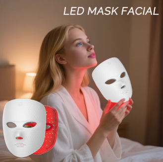 Máscara LED Facial 7 Colores – Tratamiento Profesional en Casa
